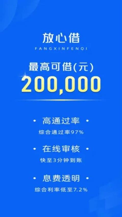 放心借分期最新版