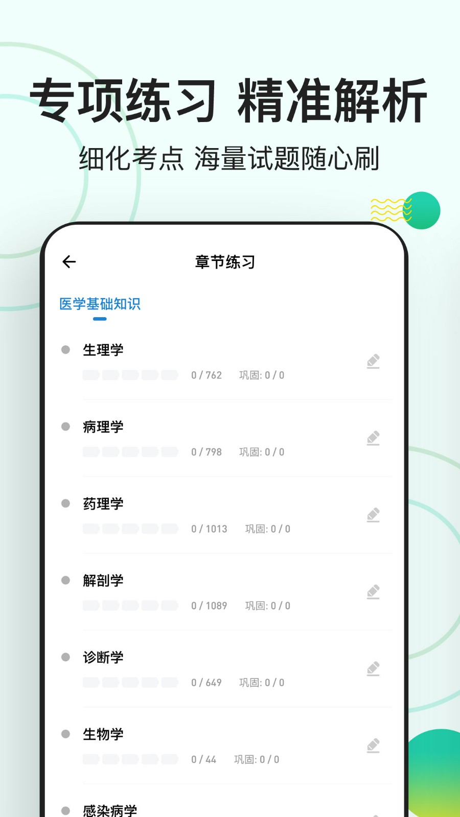 医学基础知识练题狗app