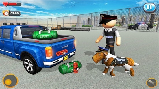 火柴人越狱警犬游戏