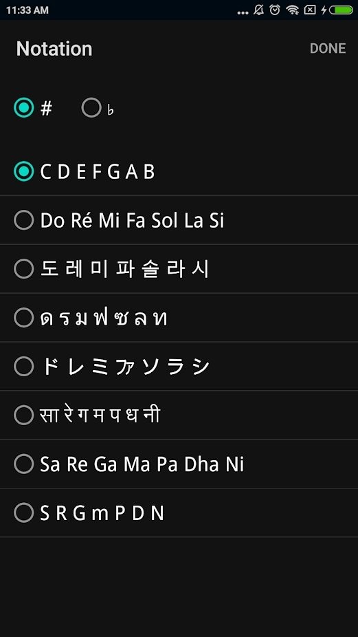 carltune半音阶调谐器