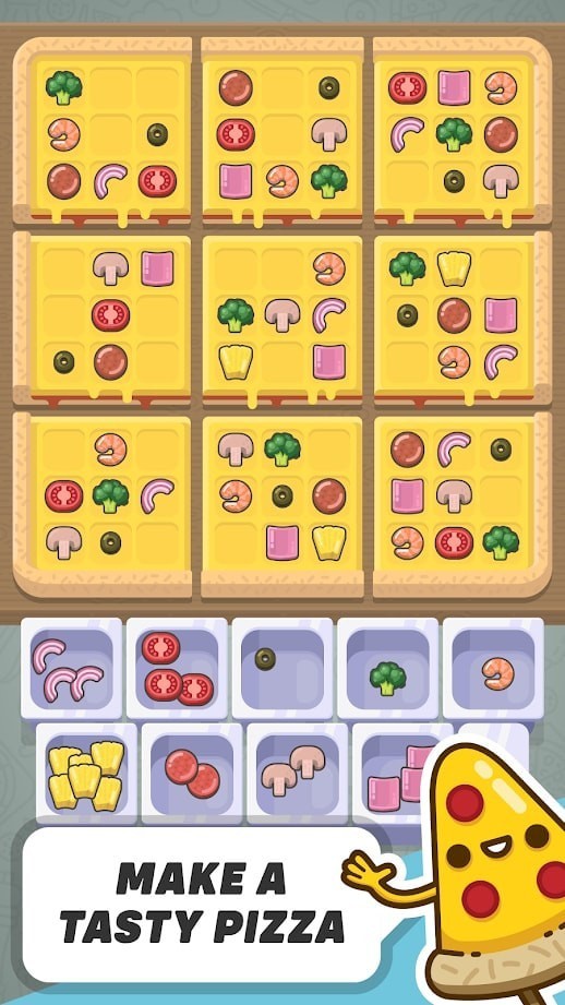 数独披萨Sudoku Pizza