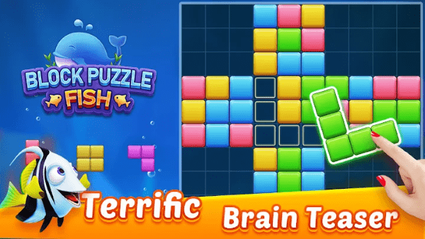 Block Puzzle Fish(方块拼图鱼手游)