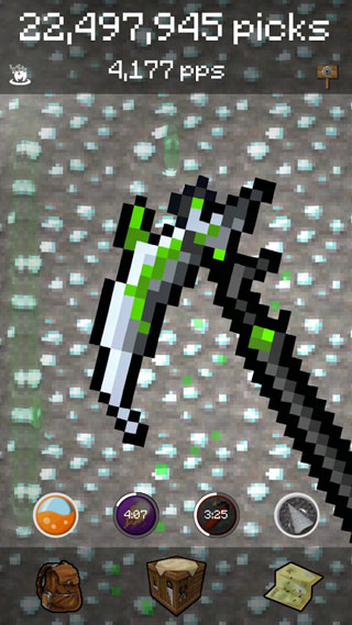 我的世界采矿闲置镐