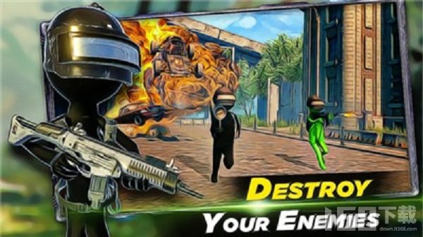 火柴人生存射击